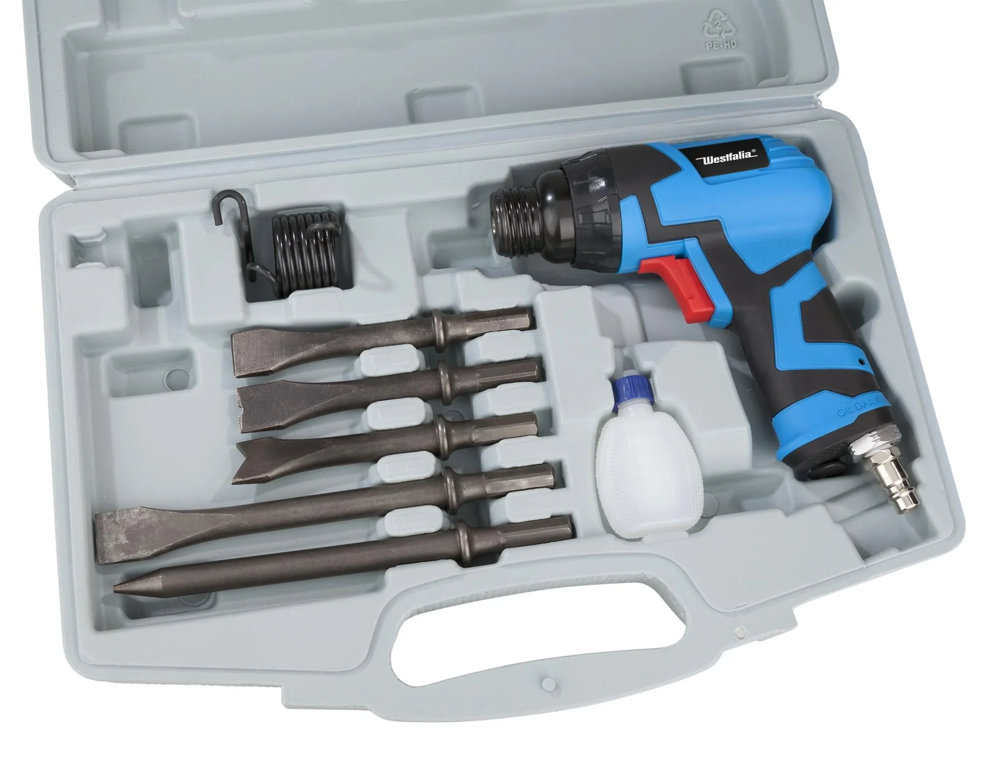 Druckluft Hammer-Set 8-teilig - 1