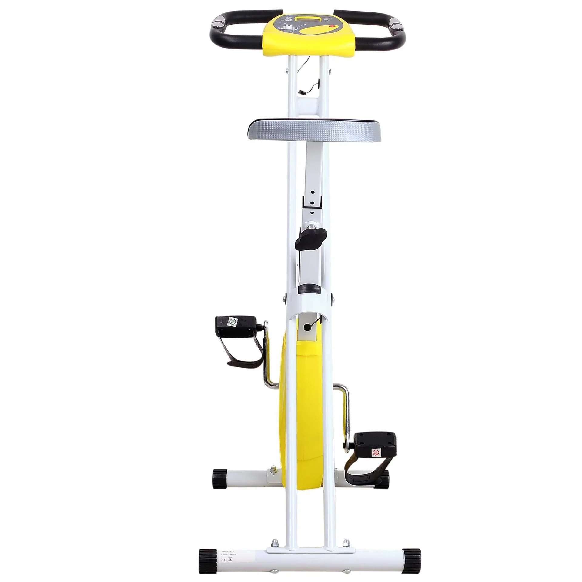 Heimtrainer mit LCD-Monitor, gelb - 0