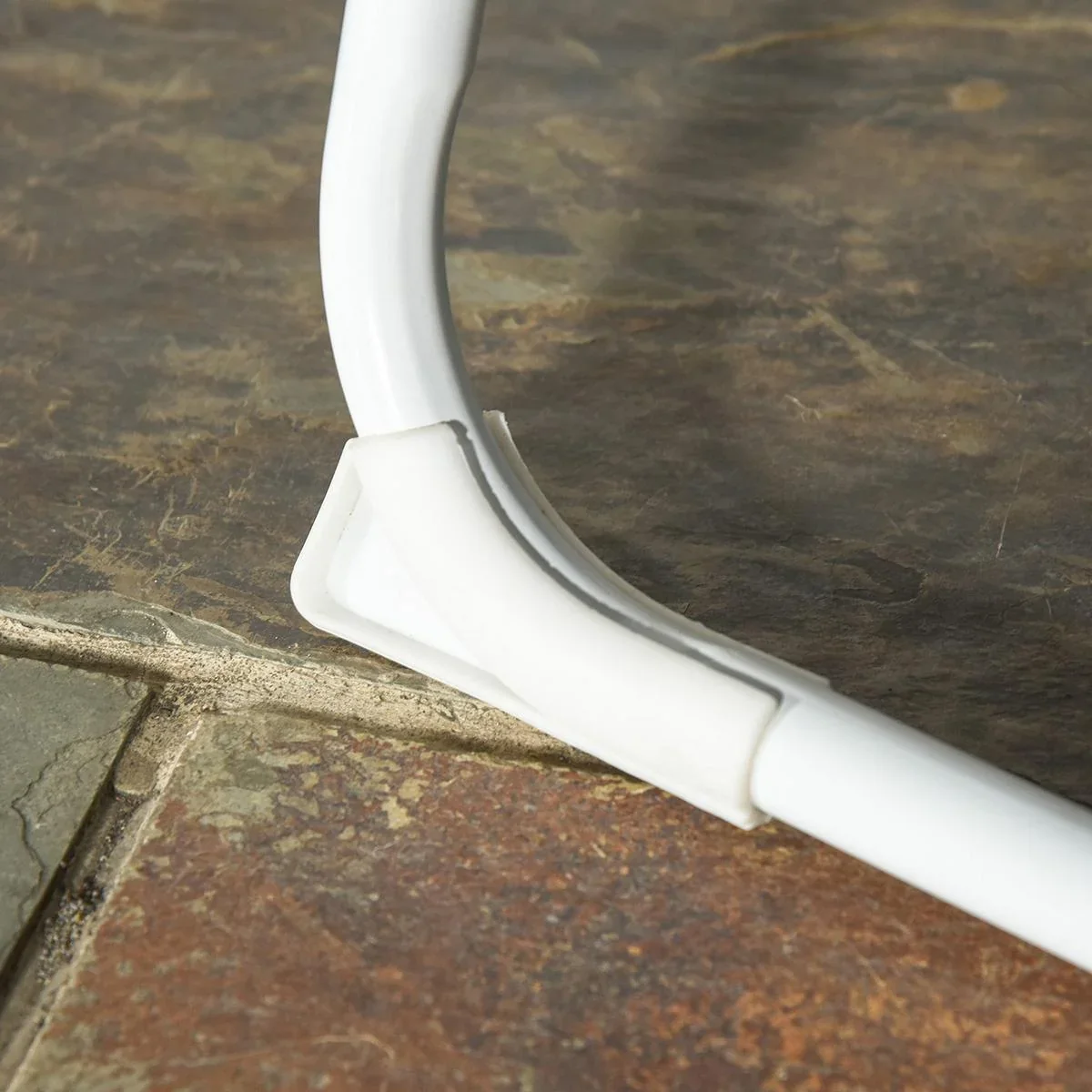 Sonnenliege mit verstellbarer Rückenlehne schwarz - 4