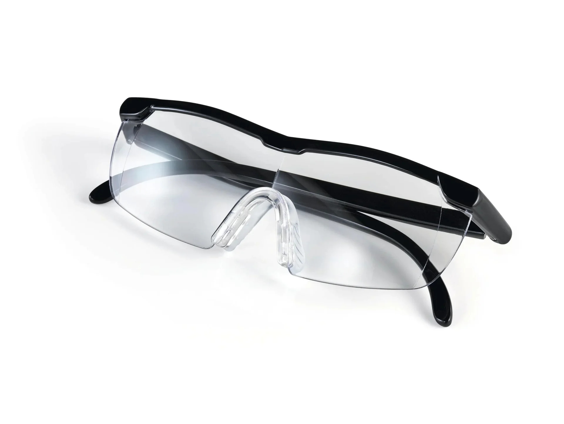 Vergrößerungs-Brille, Lupen-Brille, Schwarz - 1