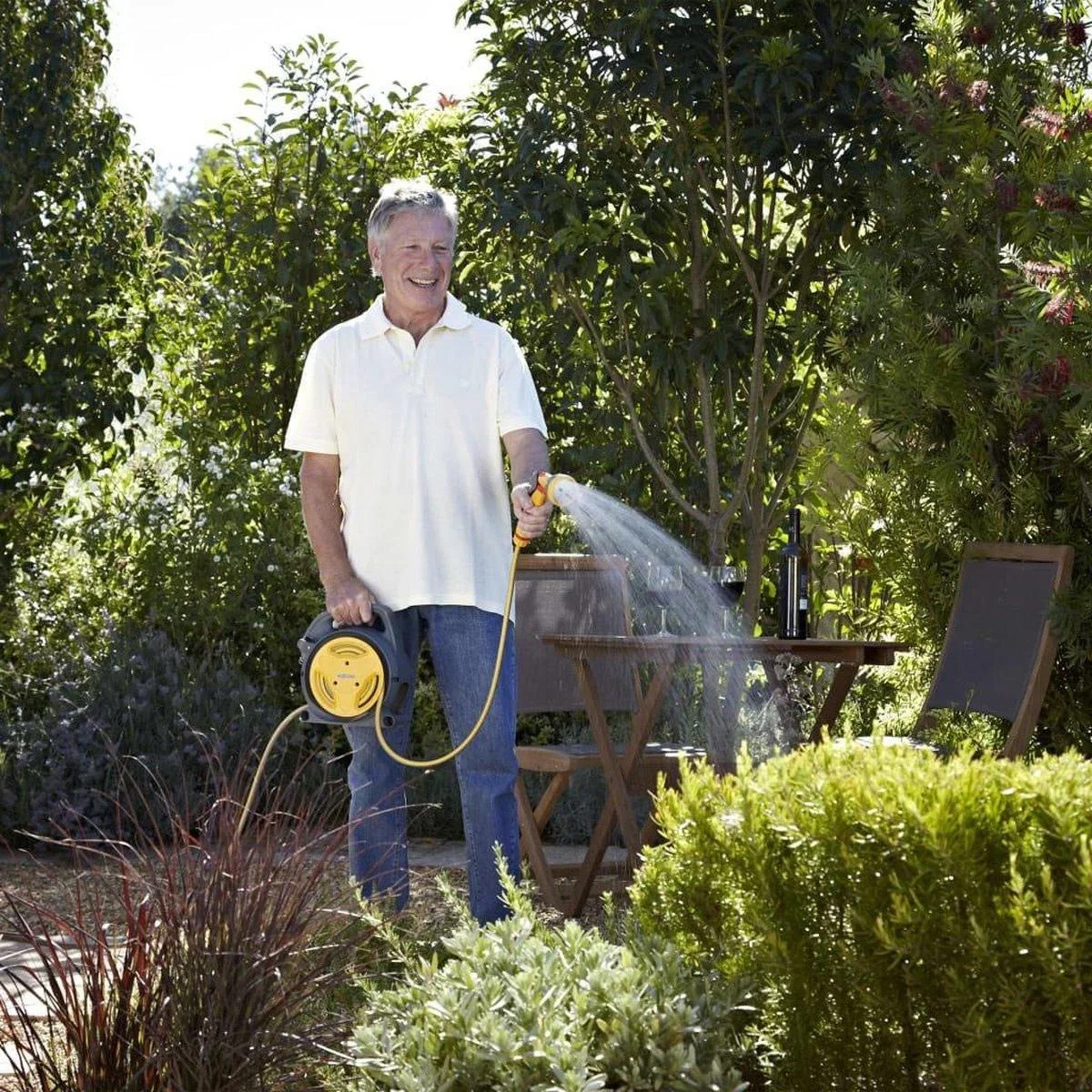 Pico Reel Schlauchbox mit 10 m Schlauch und Spritzpistole - Leichtgewicht - 5