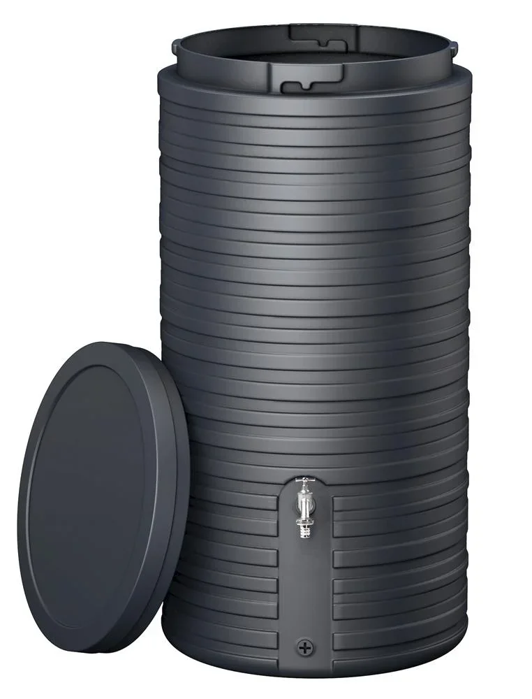 Regenspeicher / Regentonne NORDIC 300 L, graphite grey - 0