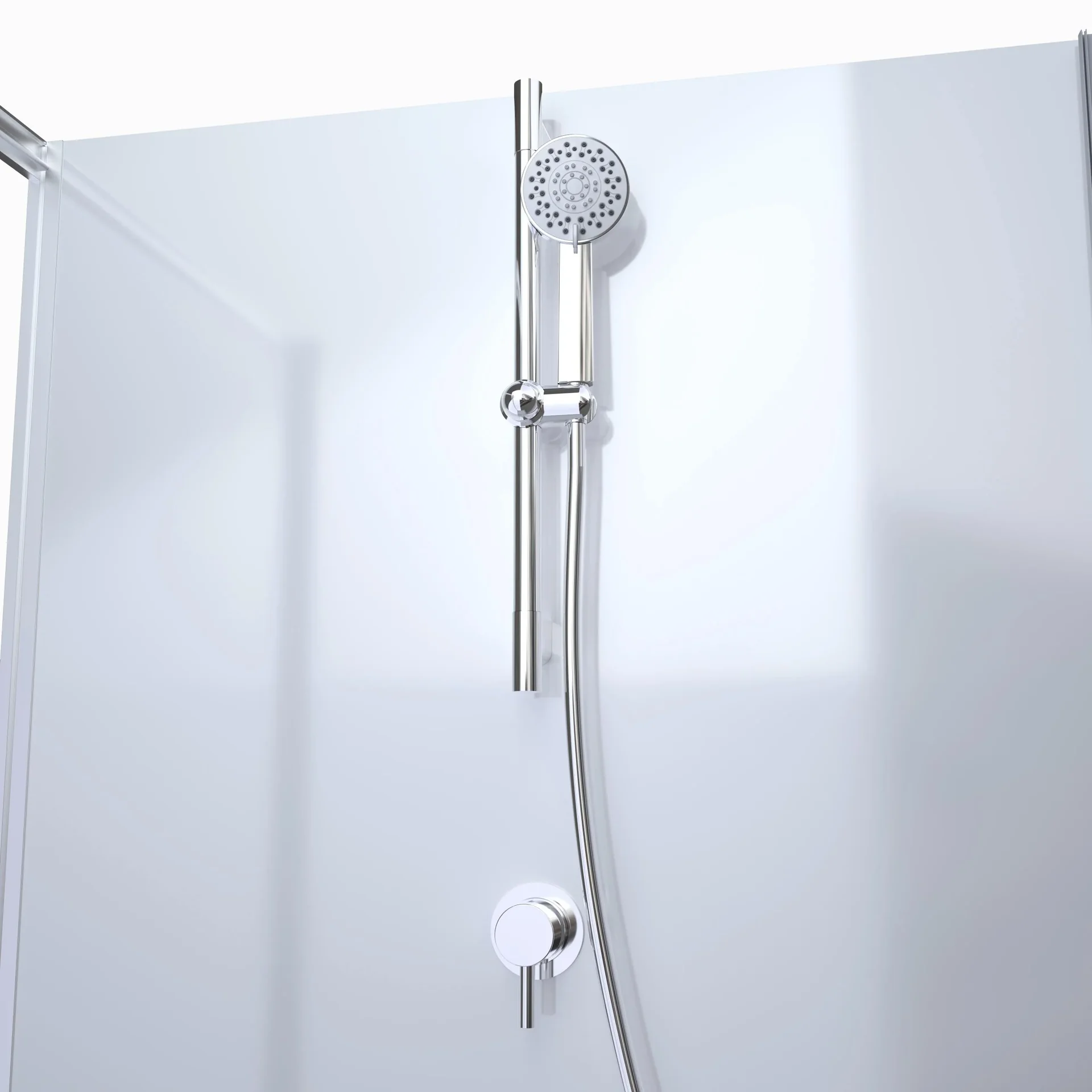 Komplettdusche "White Dream" 80 x 110 x 200 cm - 3