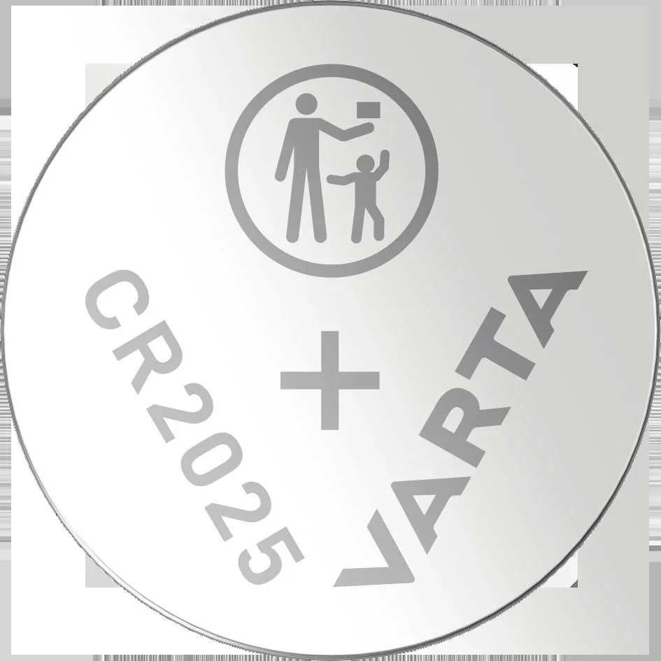 Lithium Knopfzelle CR2025 - 1 Stück - 1