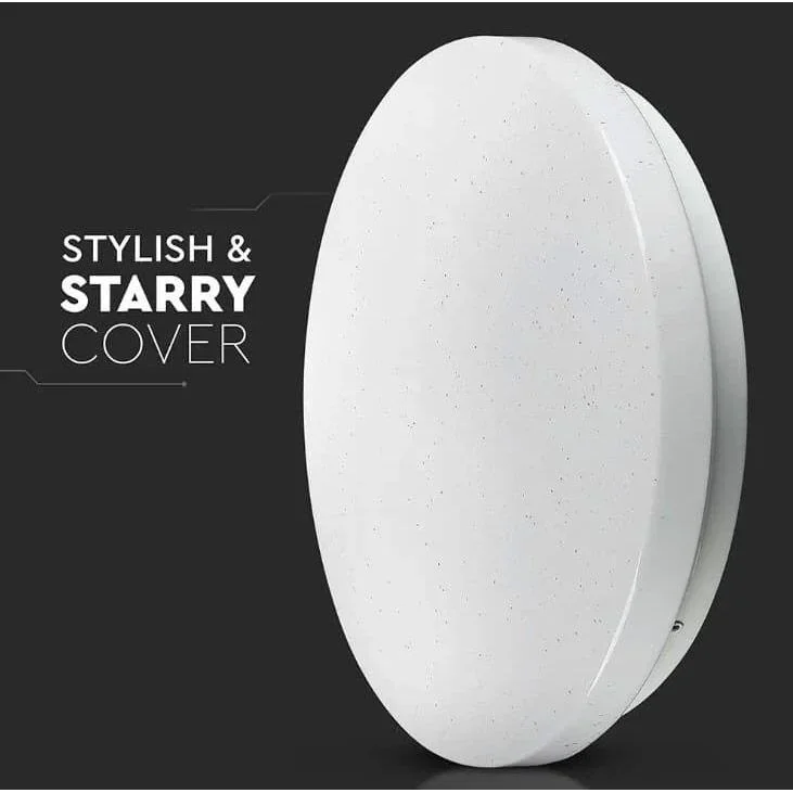 VT-8418-S LED-Deckenleuchte mit Sternschirm - 18W - 1800 Lumen - 4