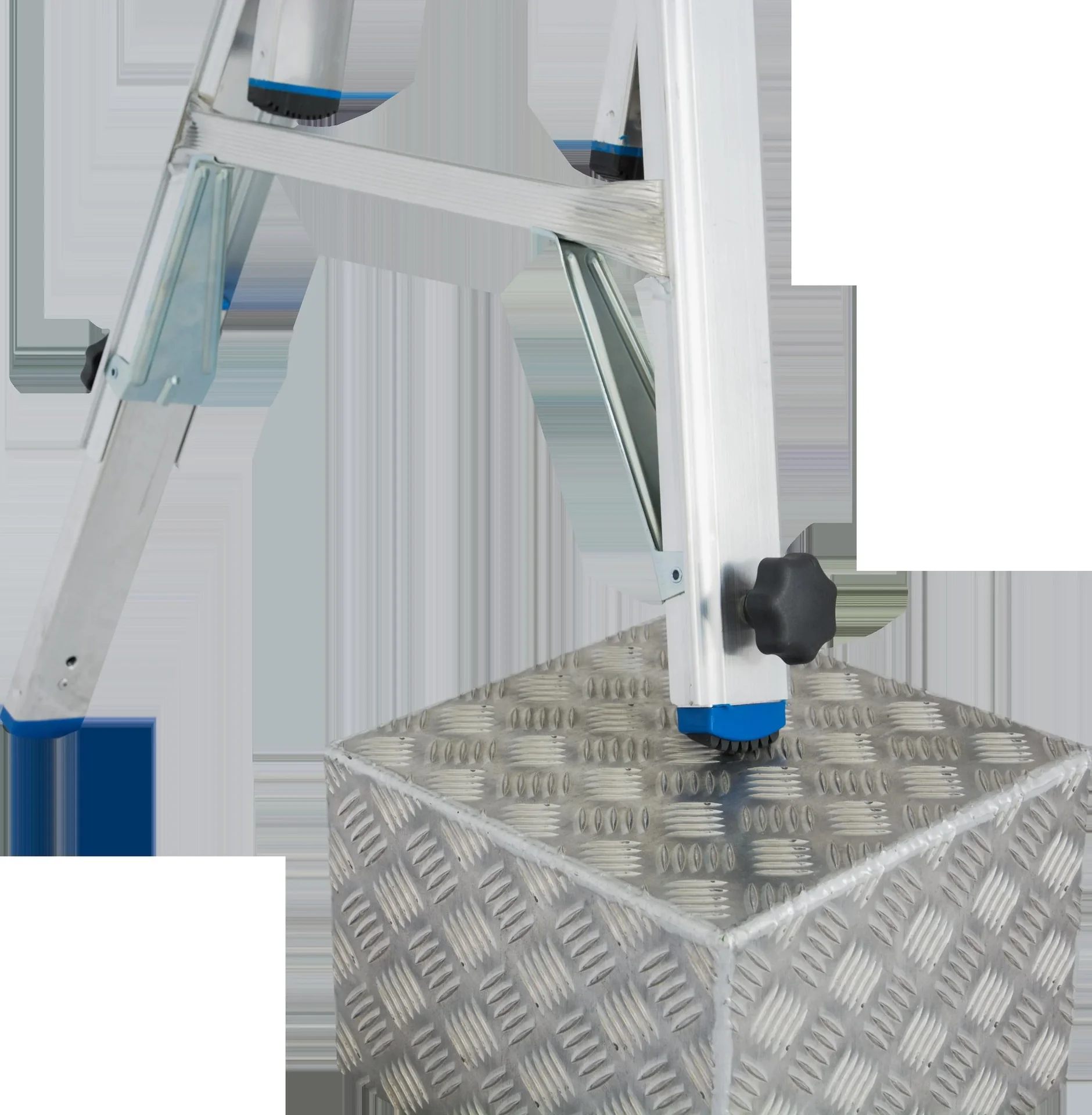 STABILO Sprossen-Gelenk-Teleskopleiter, 4 x 5 Sprossen - 6