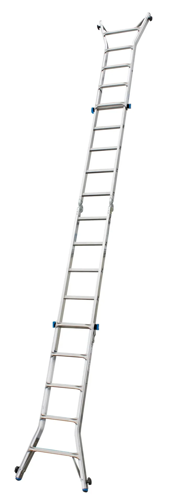 STABILO Sprossen-Gelenk-Teleskopleiter, 4 x 5 Sprossen - 9