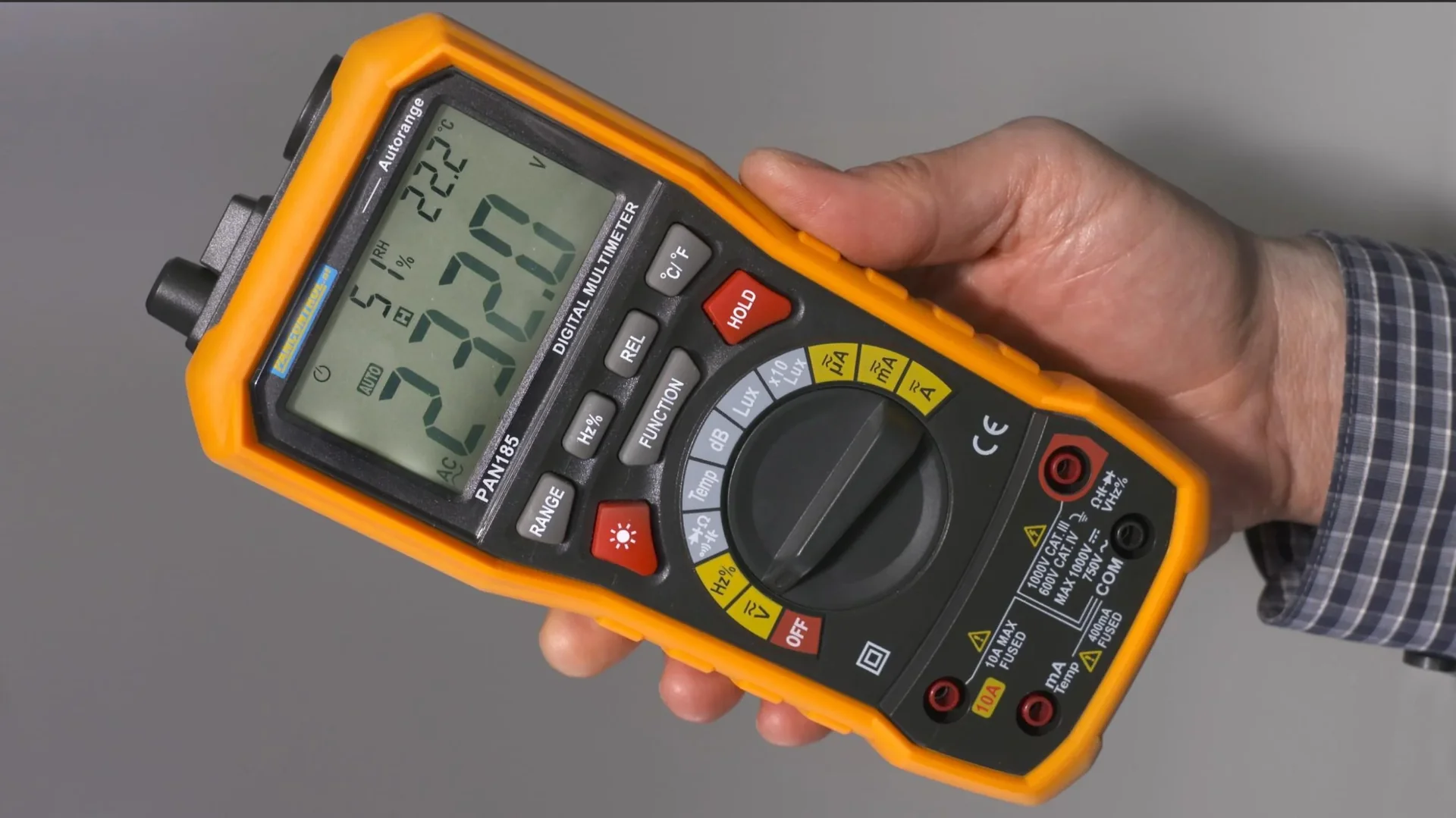 PAN 185 - Multisensor-Messgerät für elektrische und physikalische Größen - 1