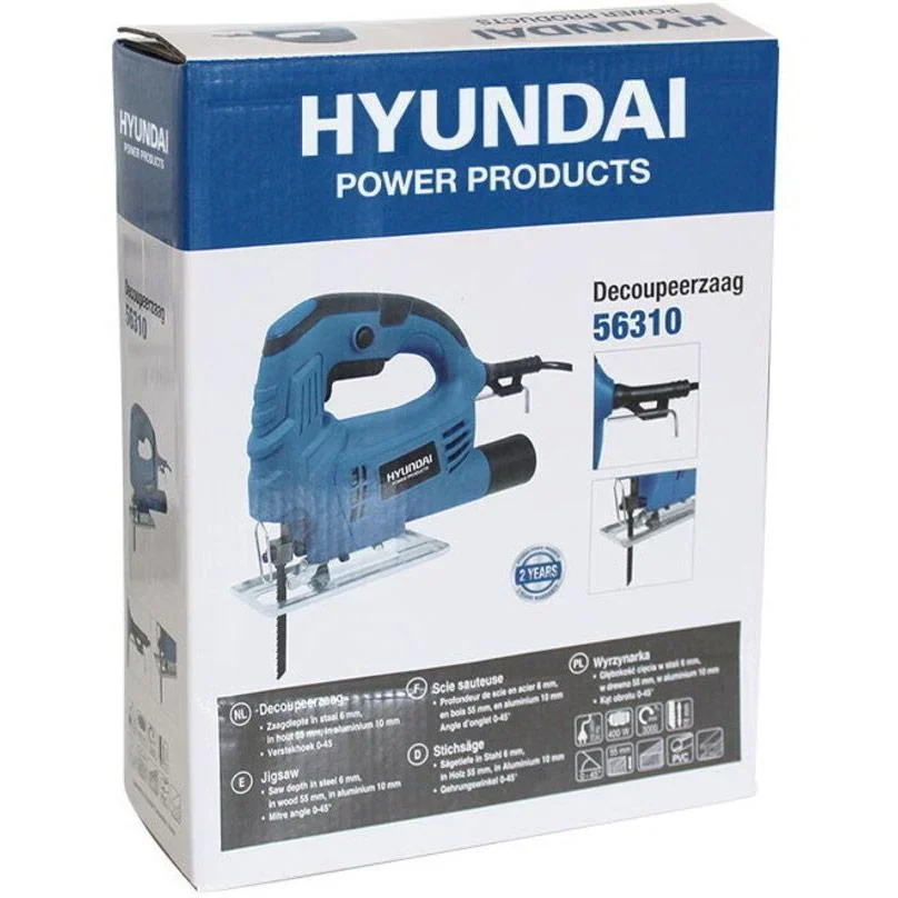 Elektrowerkzeugsatz XL: Schlagbohrmaschine, Stichsäge, Heißluftgebläse und Winkelschleifer - 3