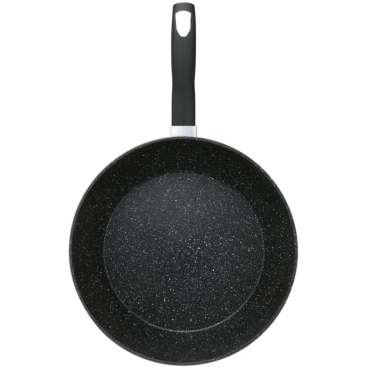 NL Bratpfanne - Marmorbeschichtung - 28 cm - Schwarz - 3