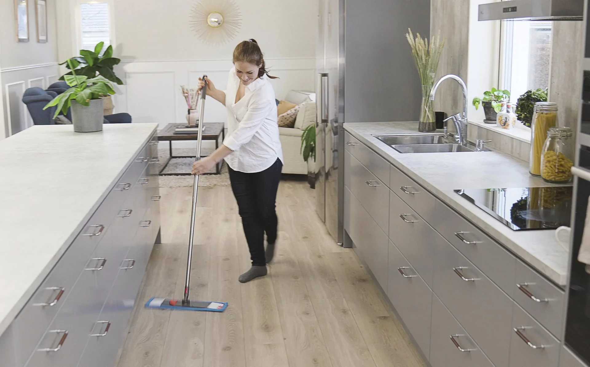 Bodenwischer mit Teleskopstiel - 5