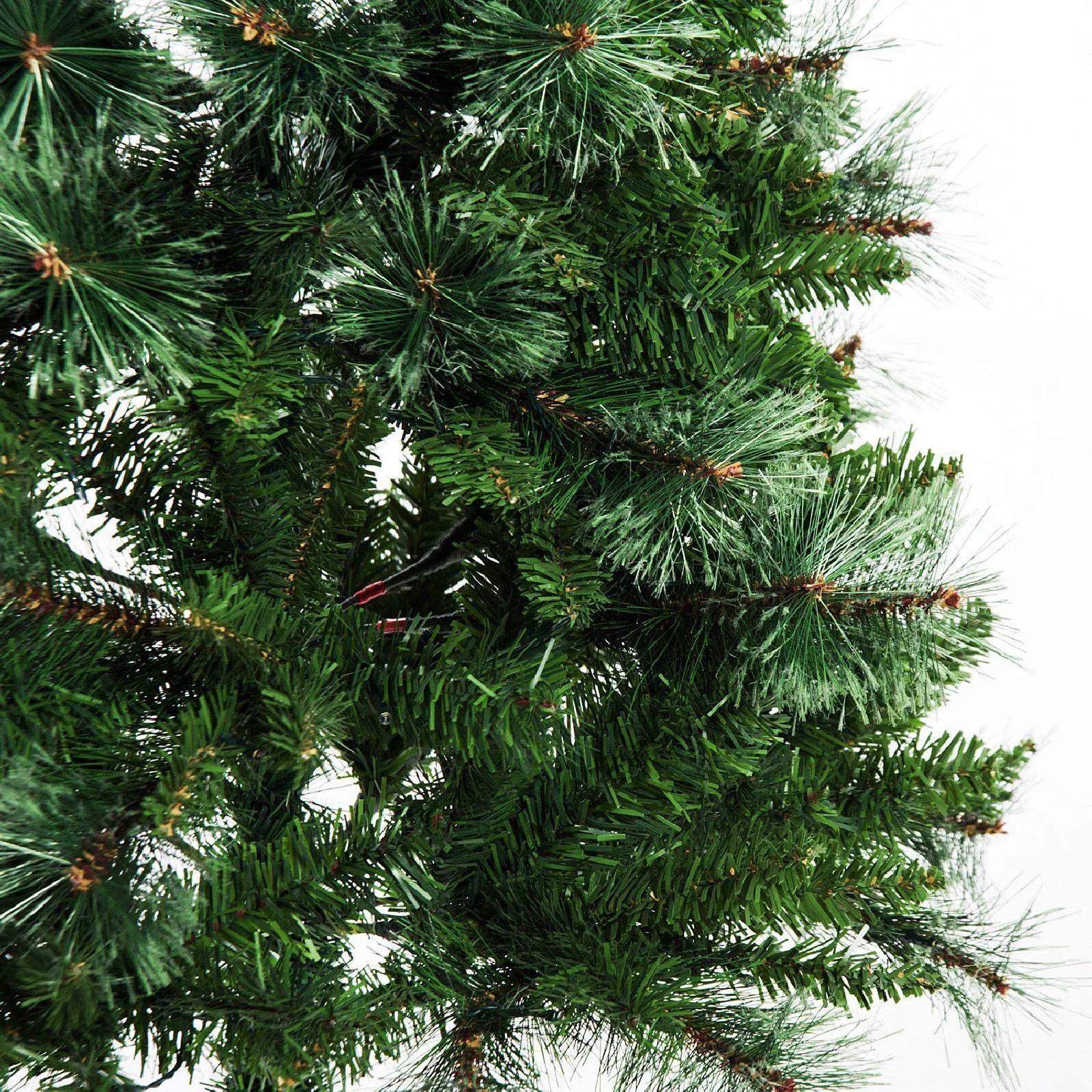 Weihnachtsbaum LED Tannenbaum mit Metallständer Grün 120cm - 1
