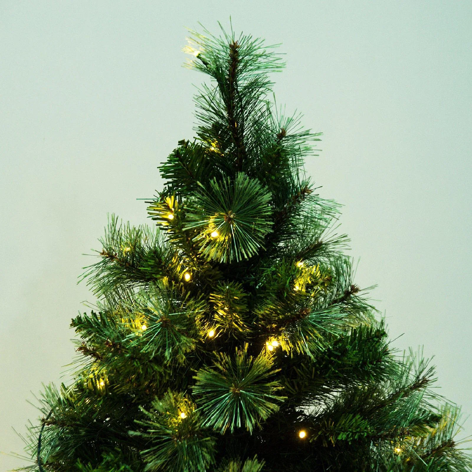 Weihnachtsbaum LED Tannenbaum mit Metallständer Grün 120cm - 4