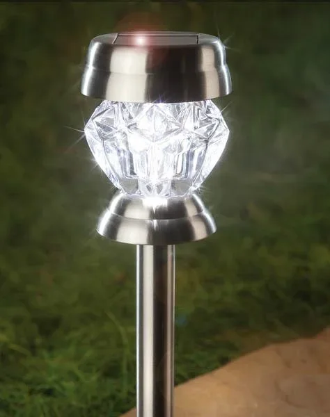 Solarlampen mit Kristallglas im 3er-Set - 0