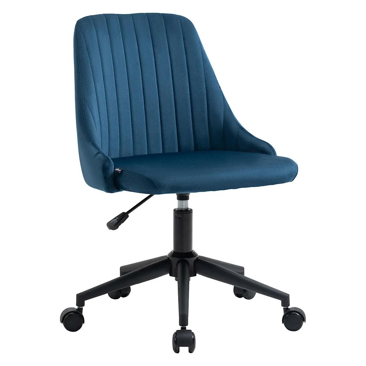 Bürostuhl Drehstuhl Schreibtischstuhl Ergonomisches Liniendesign höhenverstellbar 360° drehbar Schaumstoff Samtartiges P - 2