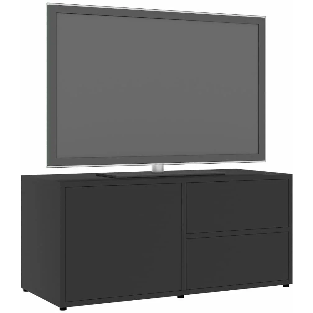 TV-Schrank 80x34x36 cm Spanplatte grau - 3