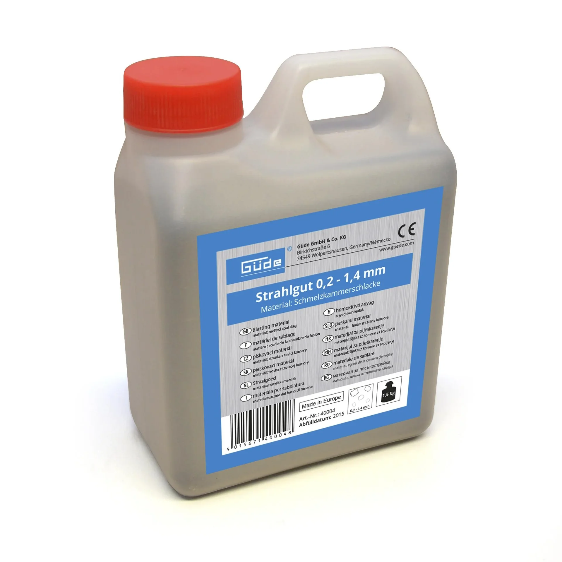 Strahlgut 0,2 - 1,4 mm, 1,5 kg - 0