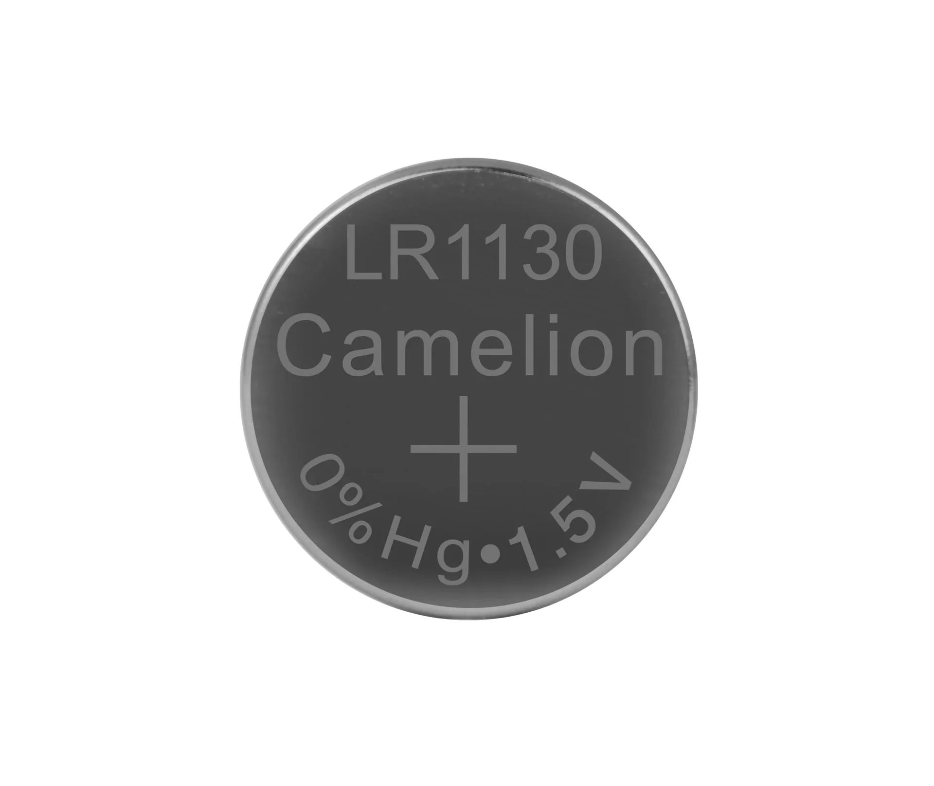 Alkaline Knopfzelle AG10/LR54, 1,5 Volt, 0%HG - 10 Stück - 0