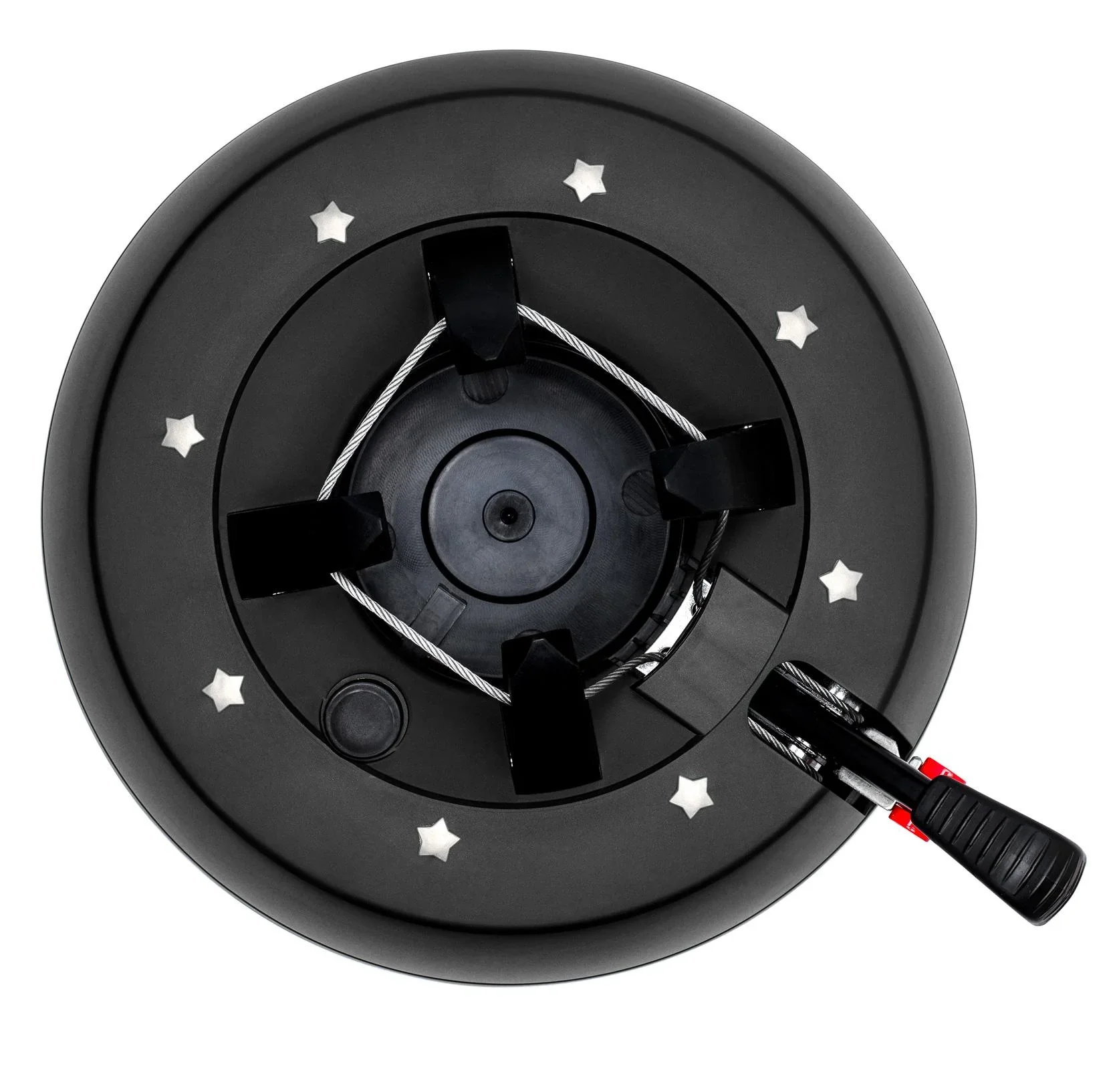 Christbaumständer, ∅ 325 mm mit Fußhebel-/ und Einseiltechnik - 0