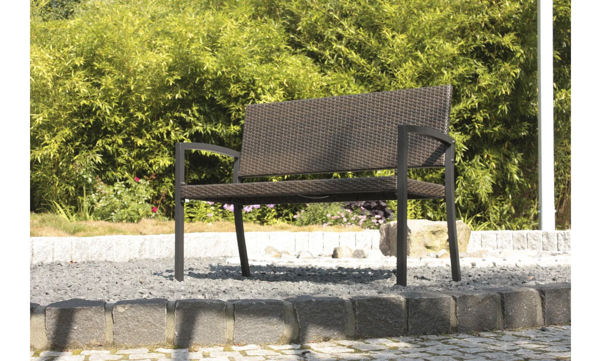 Gartenbank "Sanremo" coffee - 2