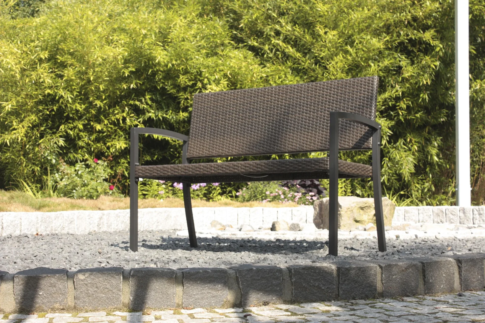 Gartenbank "Sanremo" coffee - 3