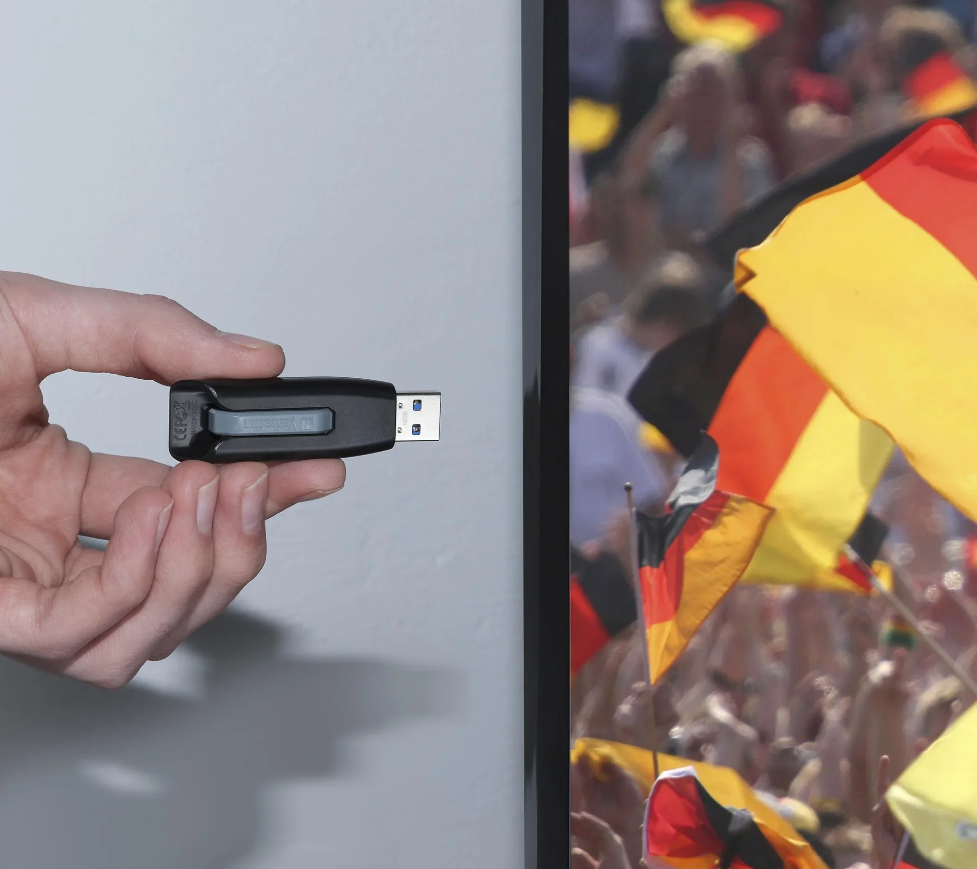 32 GB USB 3.2 GEN1 Speicherstick, V3 Store n Go in grau - 5