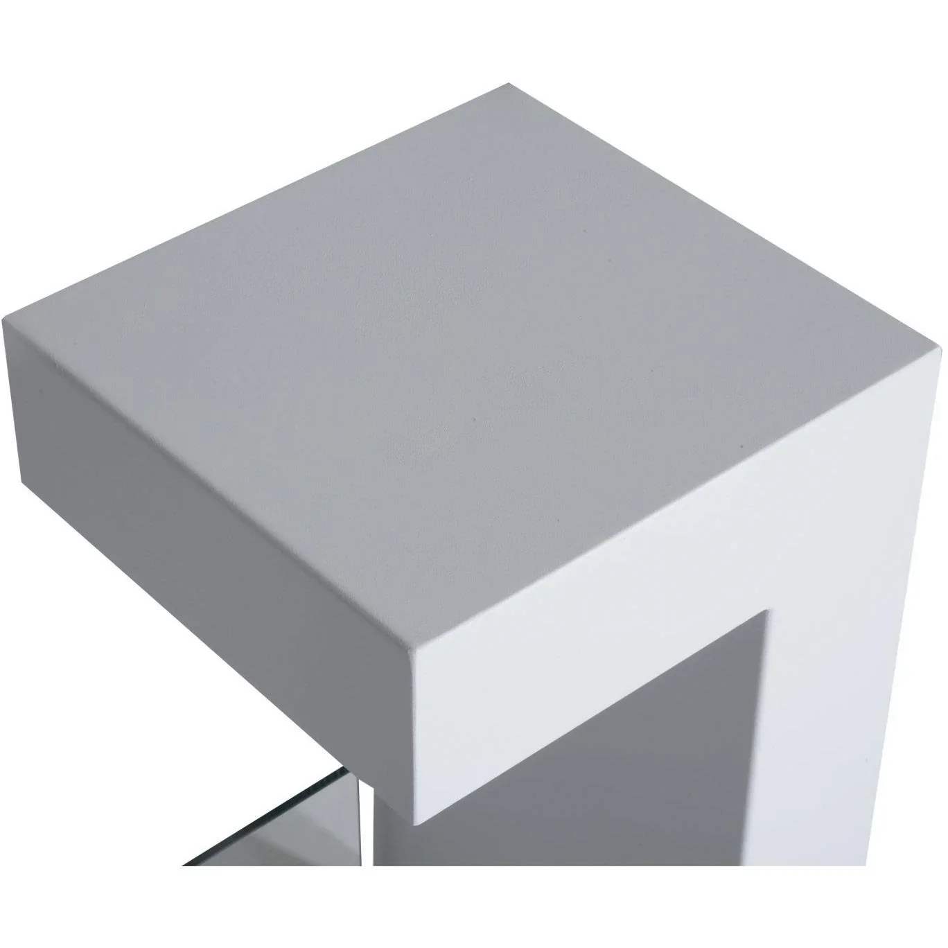 Freistehender Bioethanol Bodenkamin Design Weiß - 2