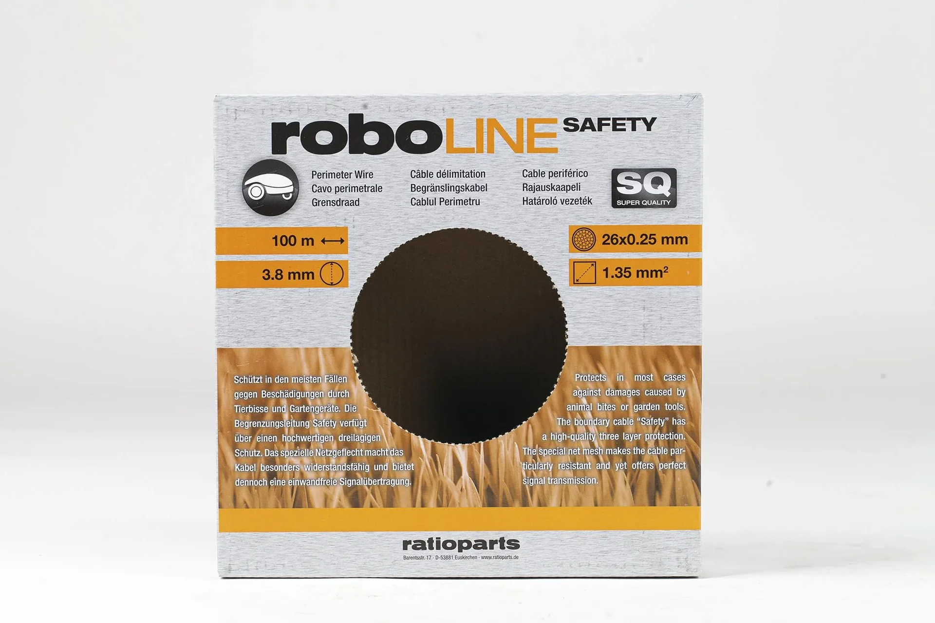 Begrenzungsleitung für Mähroboter, 100 m, 1,35 mm² - 1