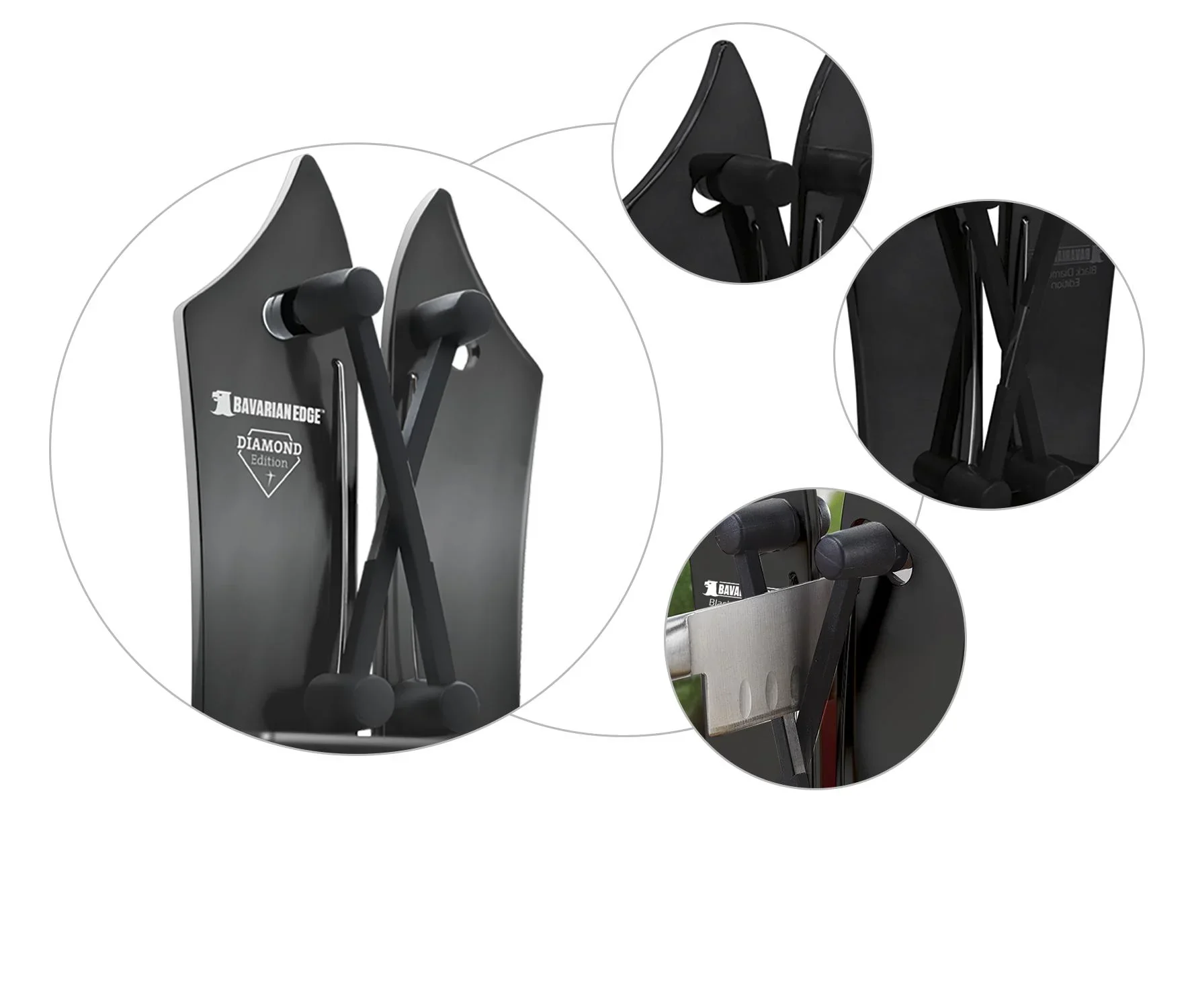 Messerschärfer "Bavarian Edge Diamond Edition", Schwarz - 3