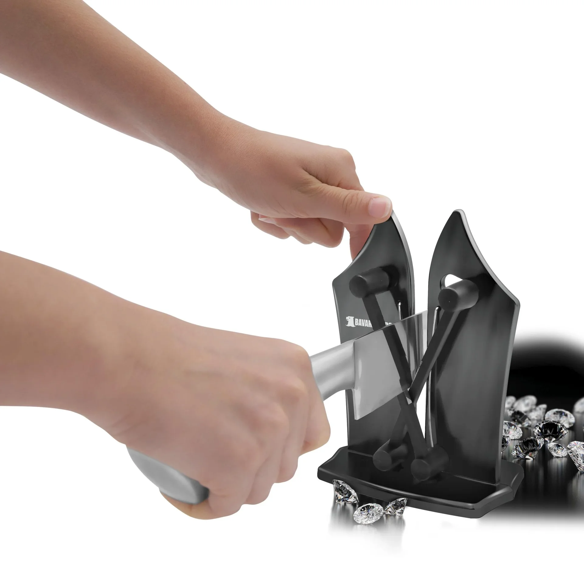 Messerschärfer "Bavarian Edge Diamond Edition", Schwarz - 10