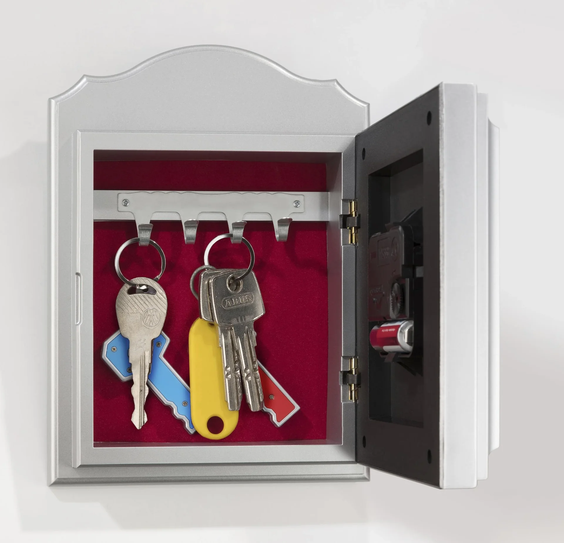 Uhr mit Schlüsselkasten - 3