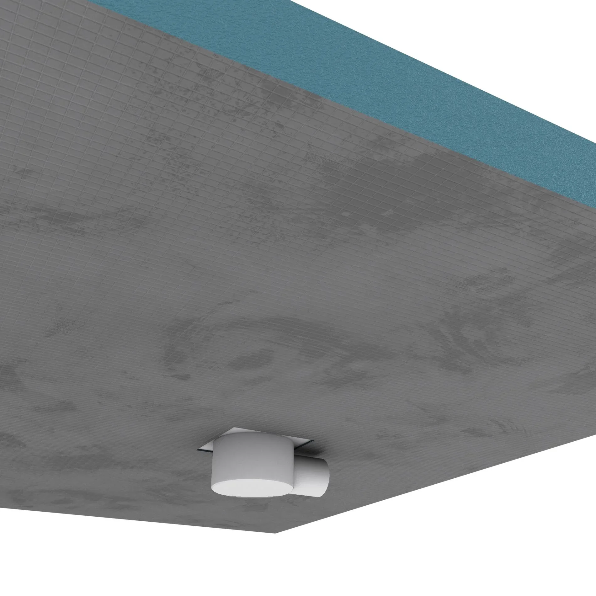 Duschelement 90 x140 x 4 cm - 0