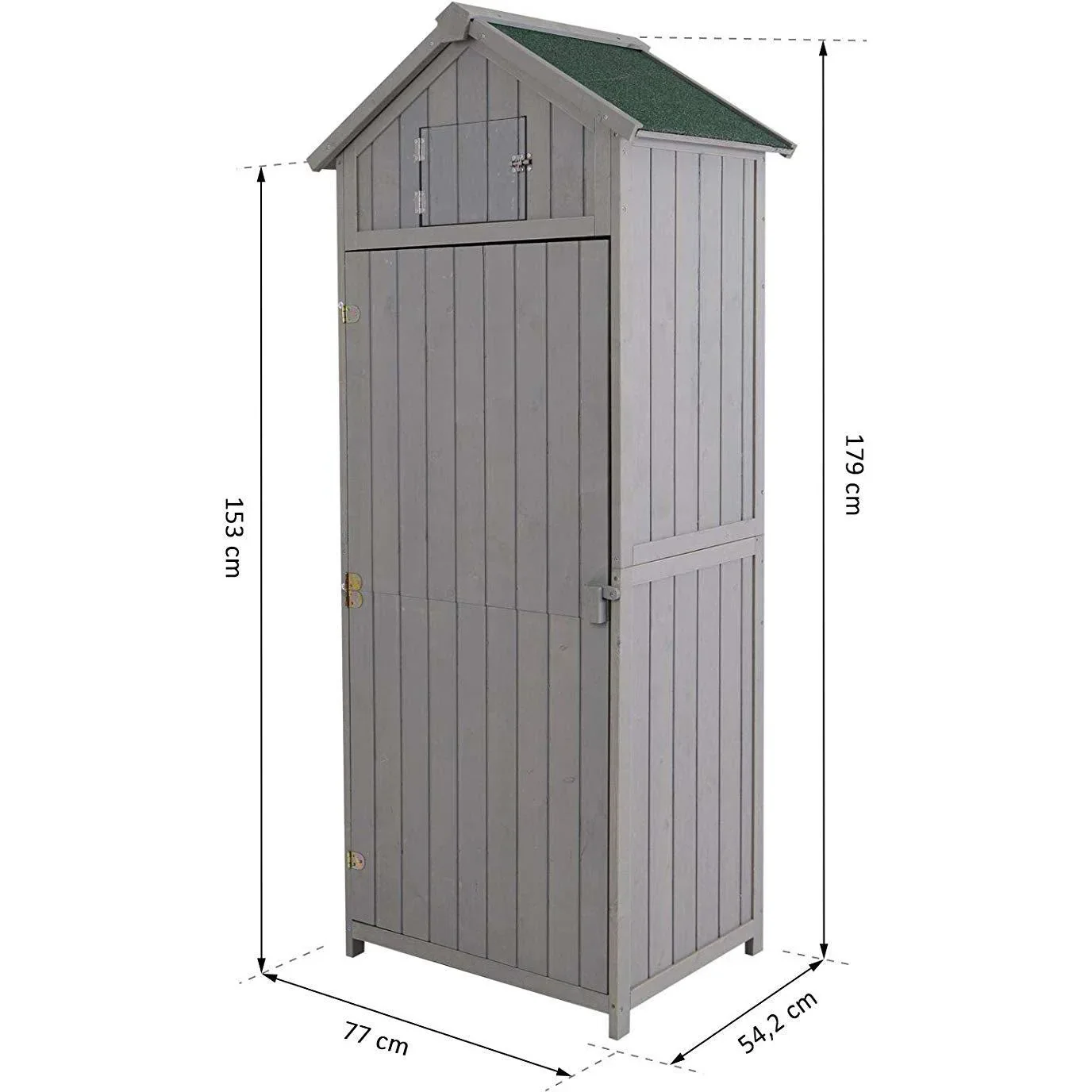 Gerätehaus mit Regalböden - 7