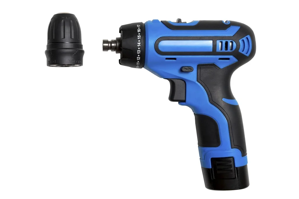 Akku Bohrschrauber 10,8 V Li-Ion mit abnehmbaren Schnellspannbohrfutter - 7