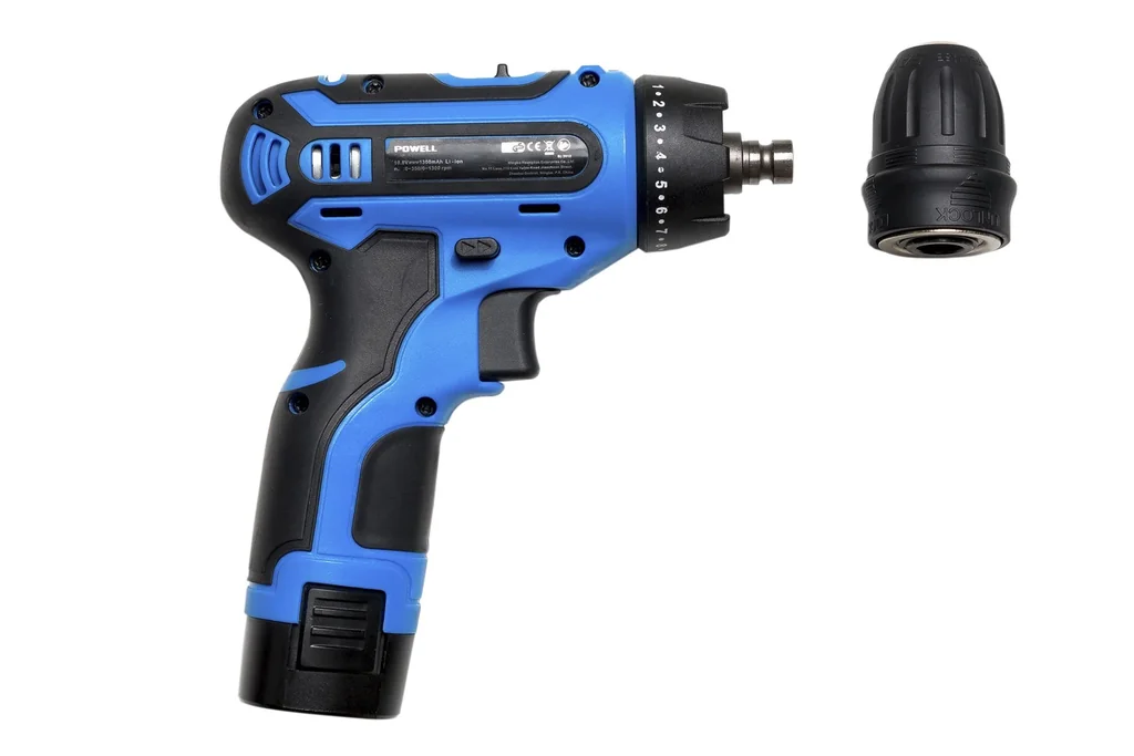 Akku Bohrschrauber 10,8 V Li-Ion mit abnehmbaren Schnellspannbohrfutter - 10