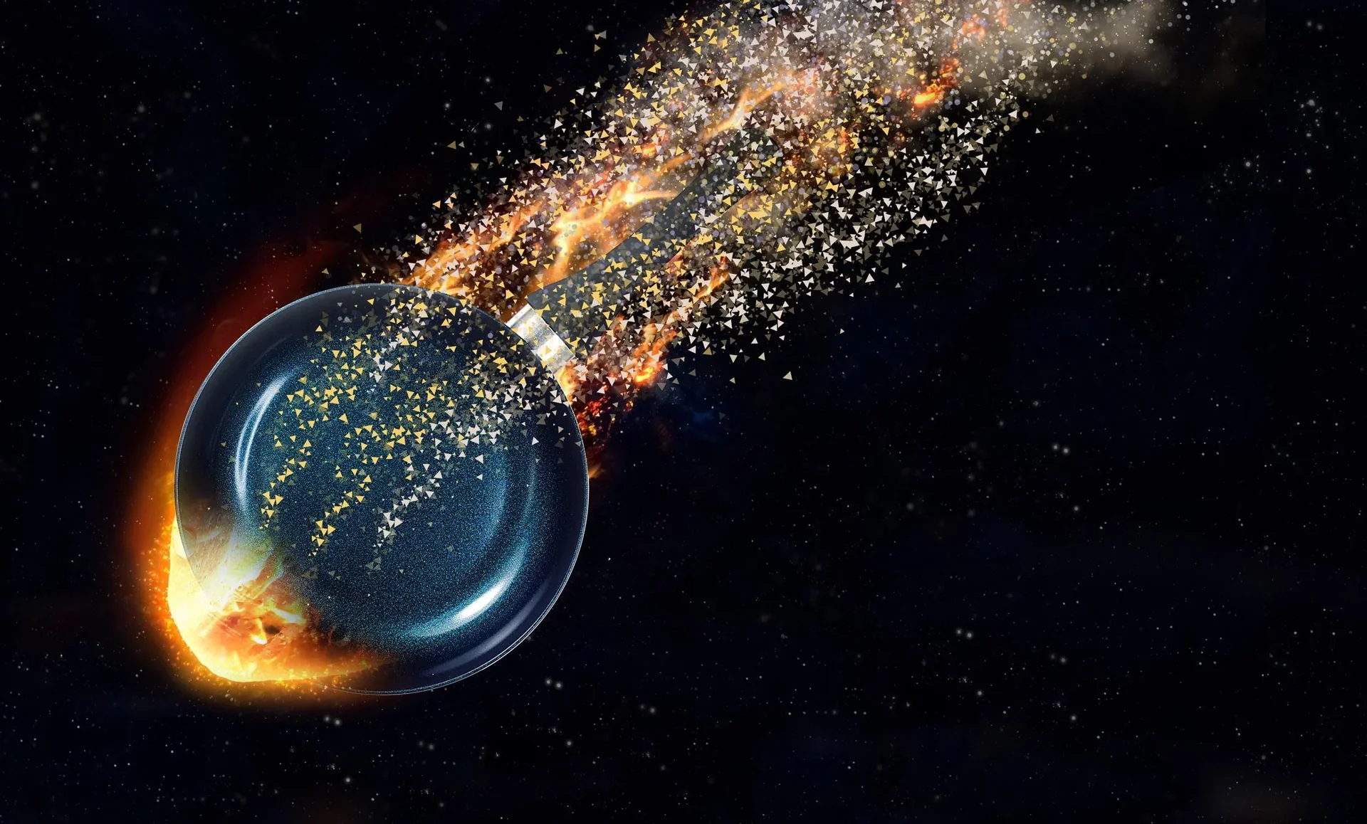 Excellent Pfannen-Set „Meteor“, Ocean Blau-Grün, 3-teilig - 1