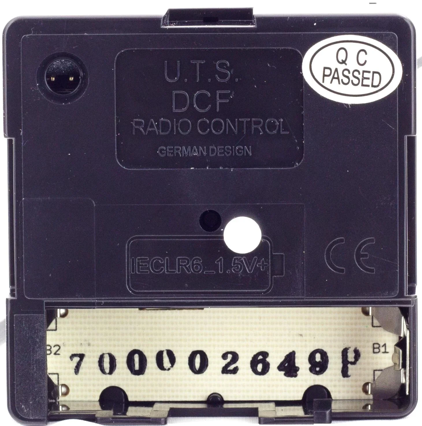 Vollautomatisches Funkuhrwerk mit 2 Motorentechnik - 1