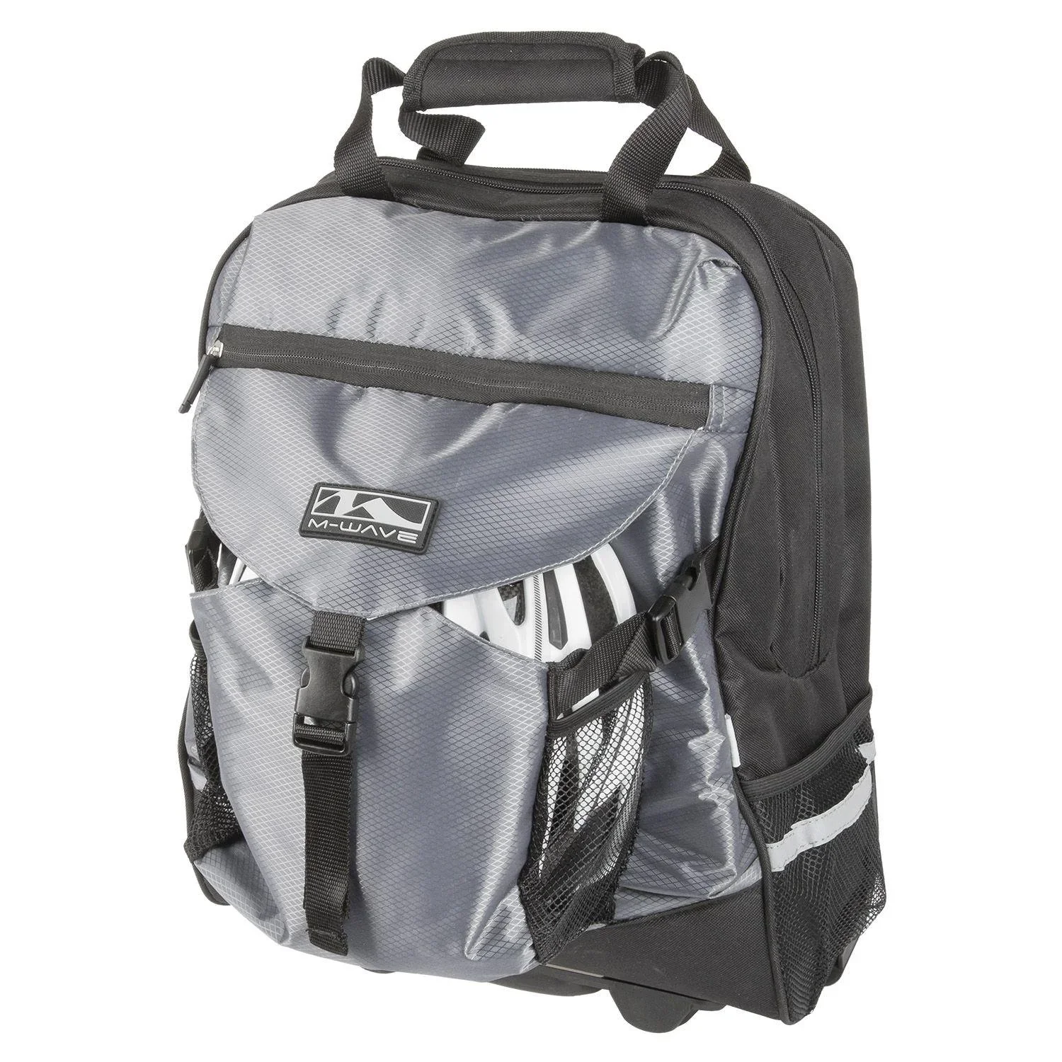 Gepäckträger-Seitentasche auf Rollen - 2 in 1 - 4