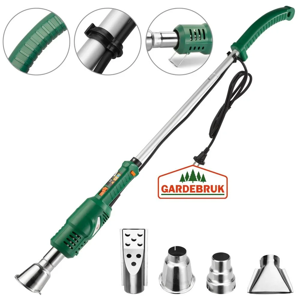 Gardebruk 3in1 Unkrautvernichter, Heißluftpistole, Grillpistole - 2000W - 1