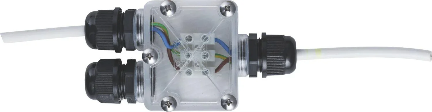 2-fach Verteiler, M20 für 3G 1,5 mm² - 1