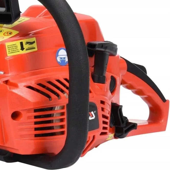 Benzin-Kettensäge mit Kettensägenschärfgerät - 1250W - 35 cm Blattlänge - 2