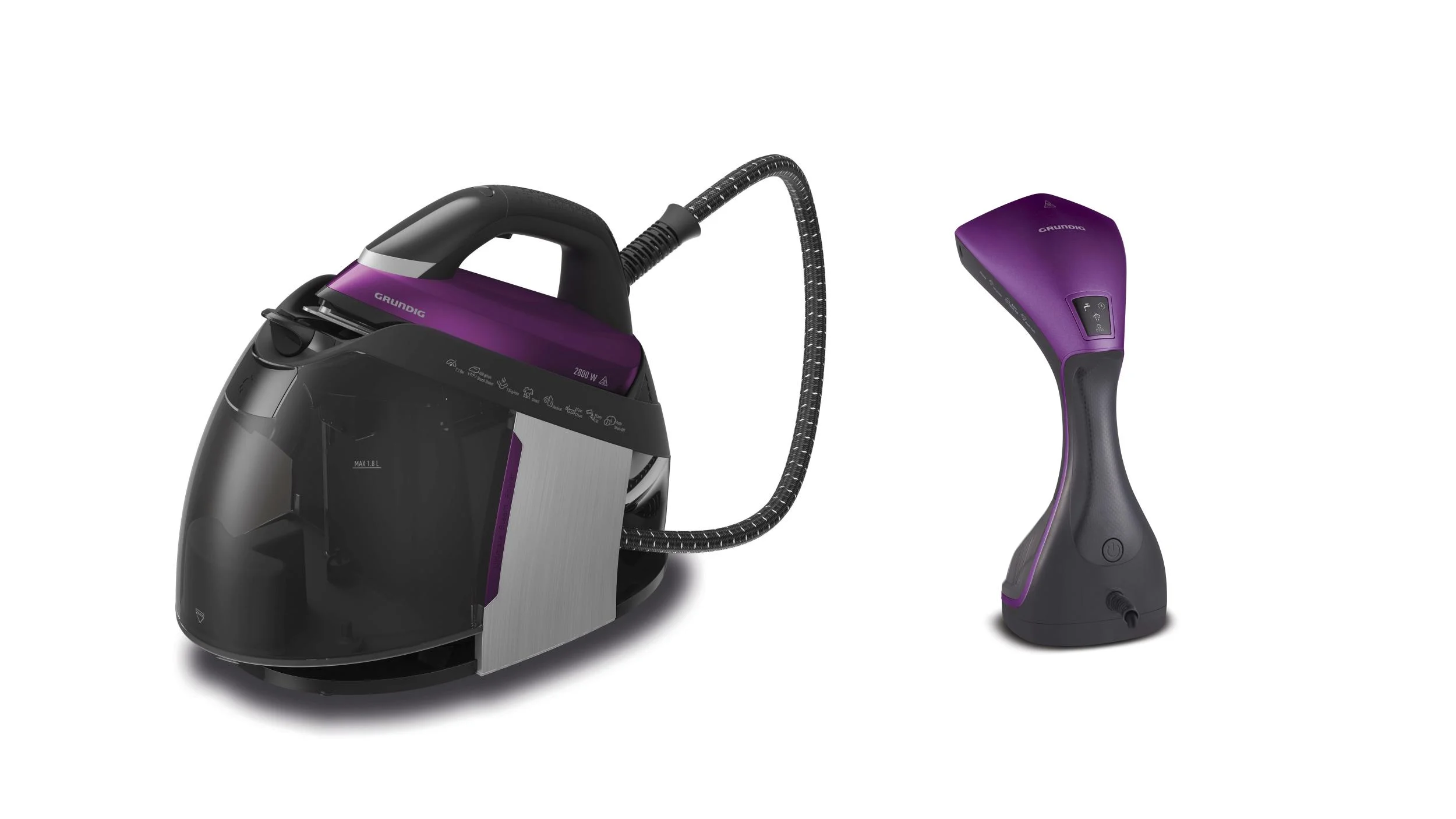 Dampfbügeleisen SI4850, 2200 Watt - mit kratzfester Keramik Bügelsohle - 0