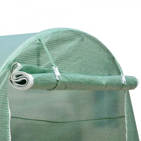 Gewächshaus Treibhaus 8m² mit Fenster - 1