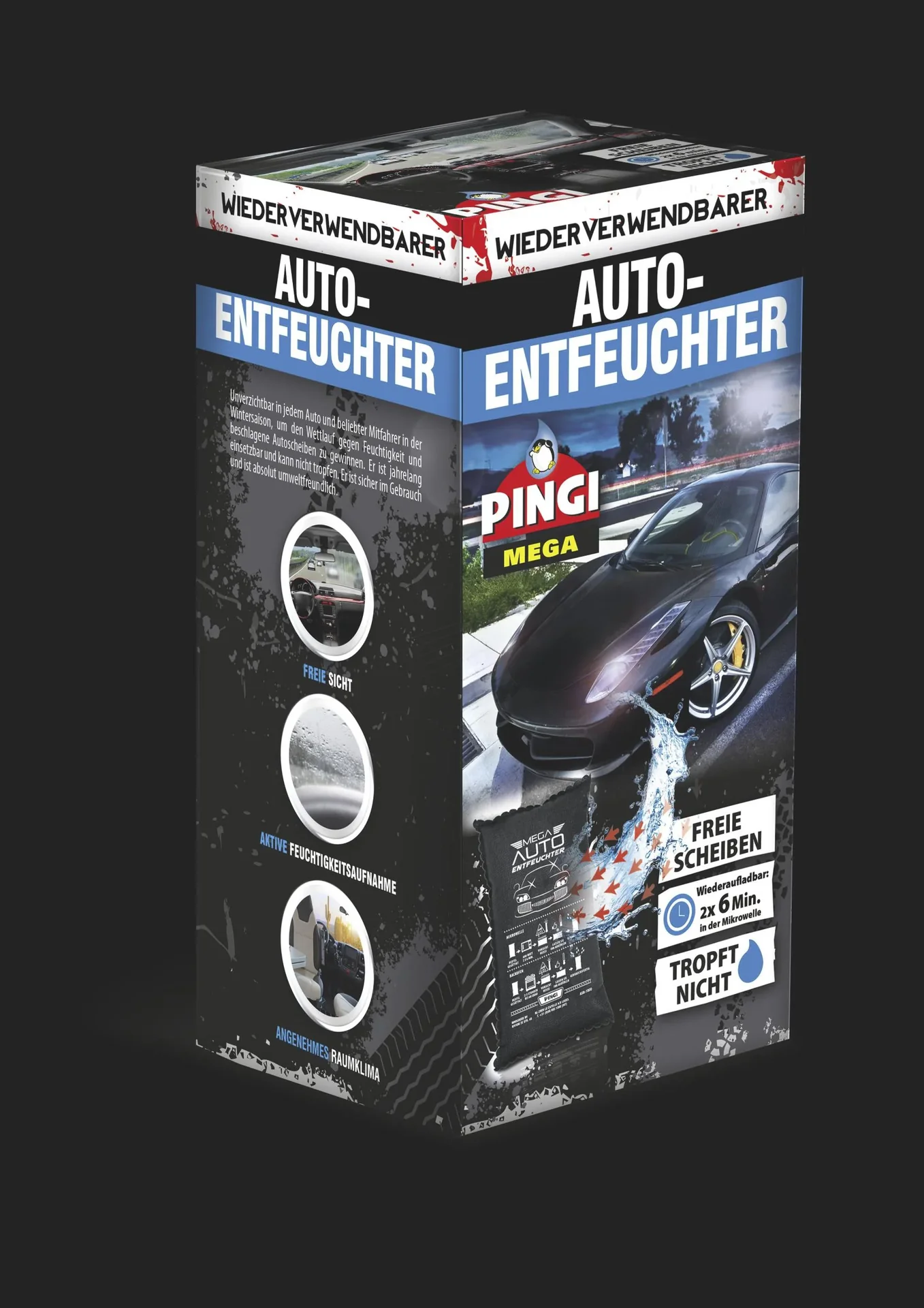 Mega Auto-Entfeuchter, 1 KG - 0