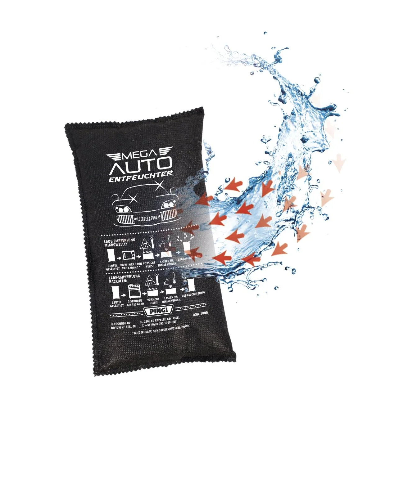 Mega Auto-Entfeuchter, 1 KG - 5