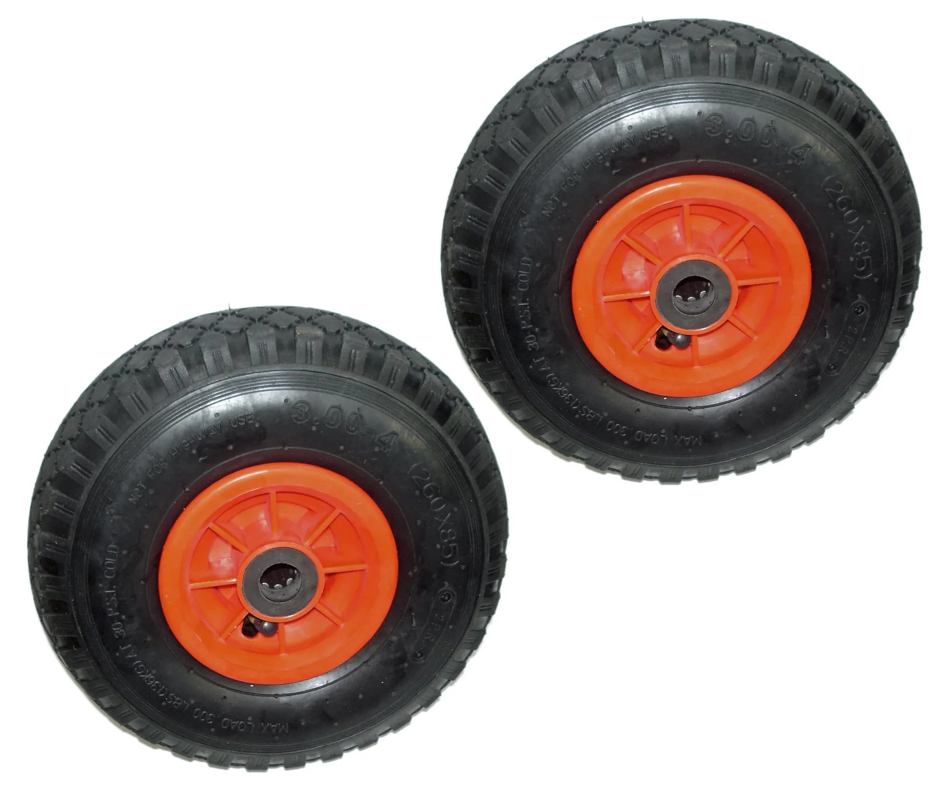 Sackkarrenrad mit ABS Felge, 2 Stück - 0