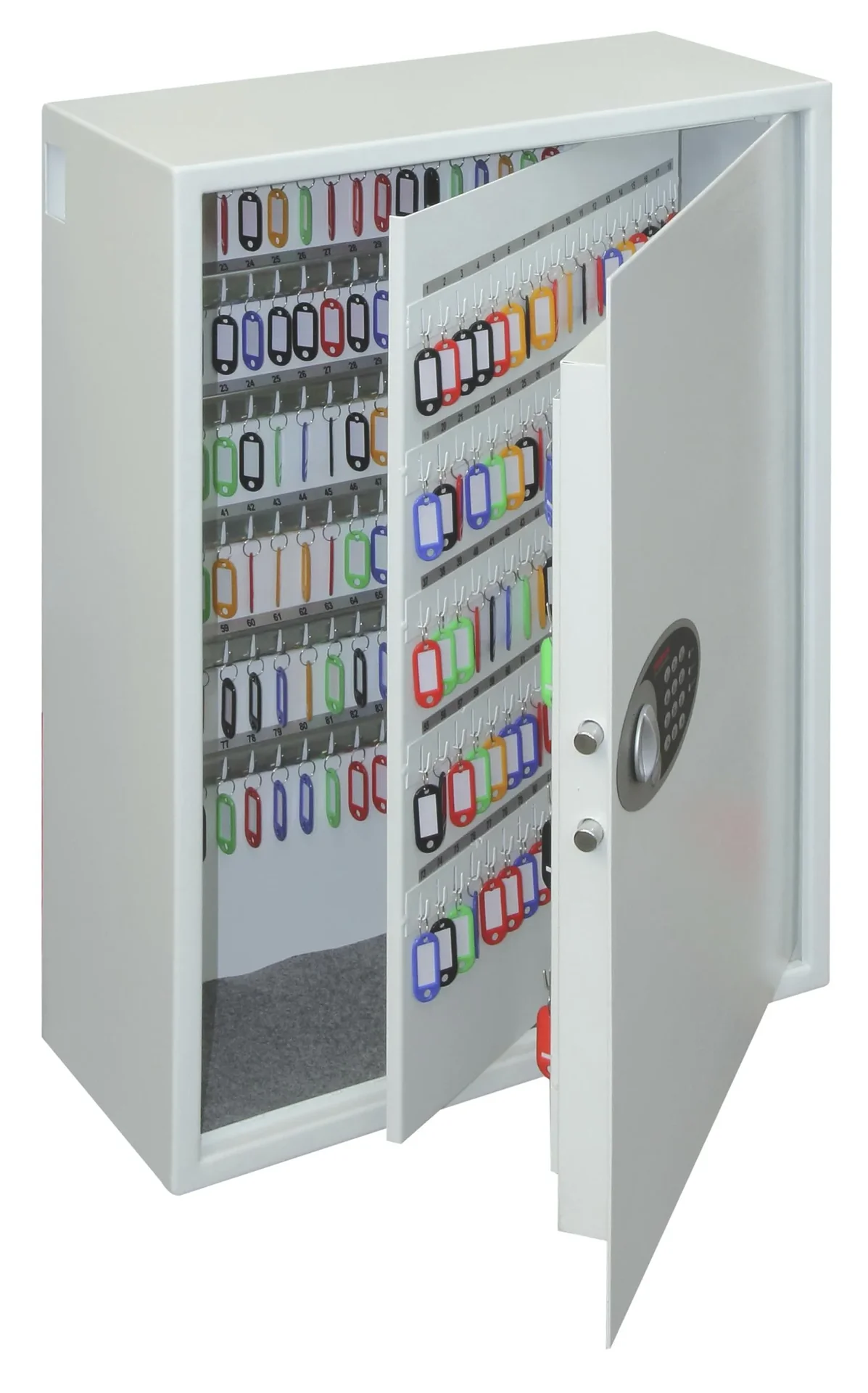 Schlüsseltresor Cygnus mit Elektronikschloss für 300 Schlüssel, Außenmaße 755 x 580 x 250 mm - 6