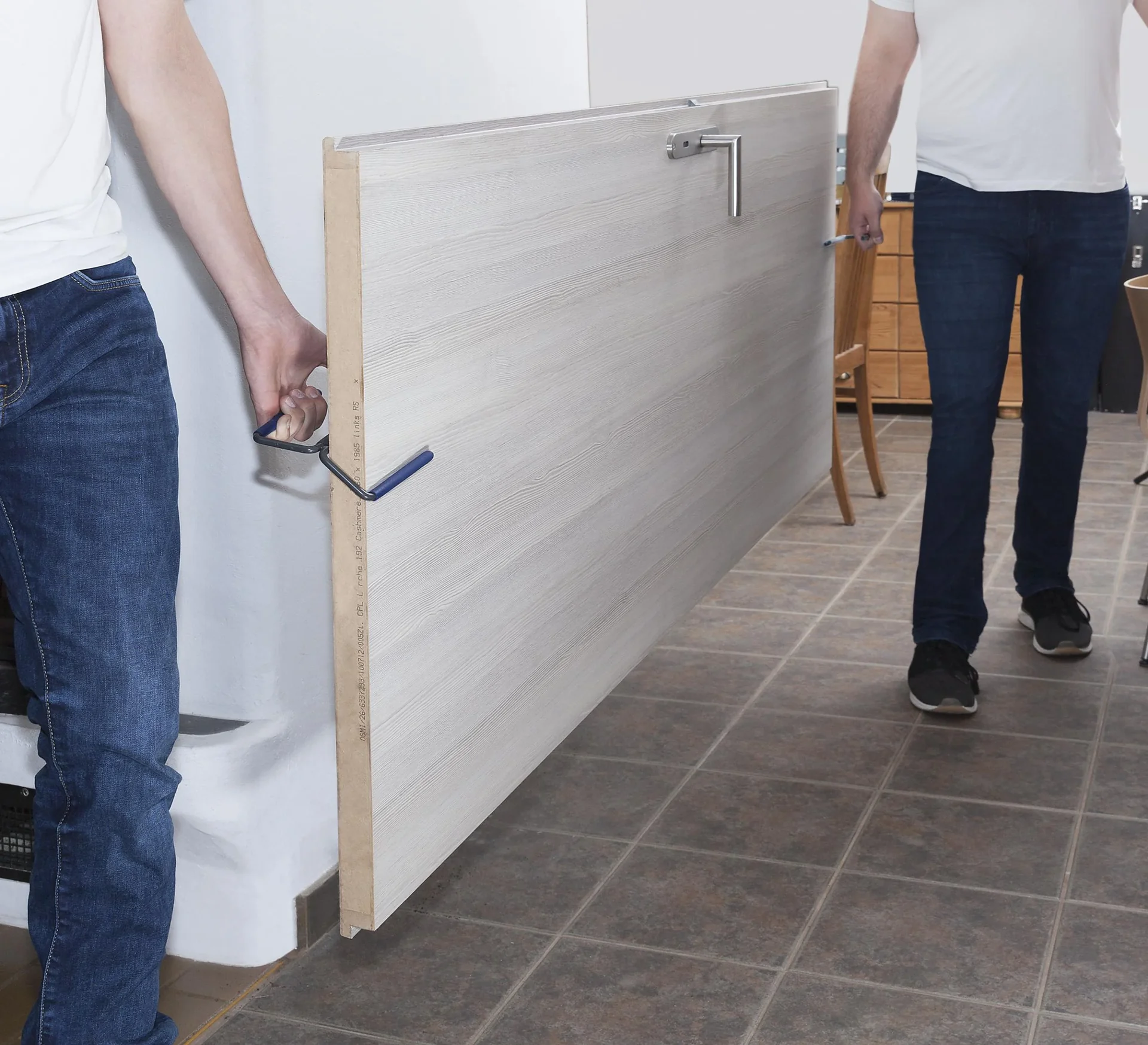 Universal Hebegriff für Türen, Platten und sonstige flache Gegenstände - 5