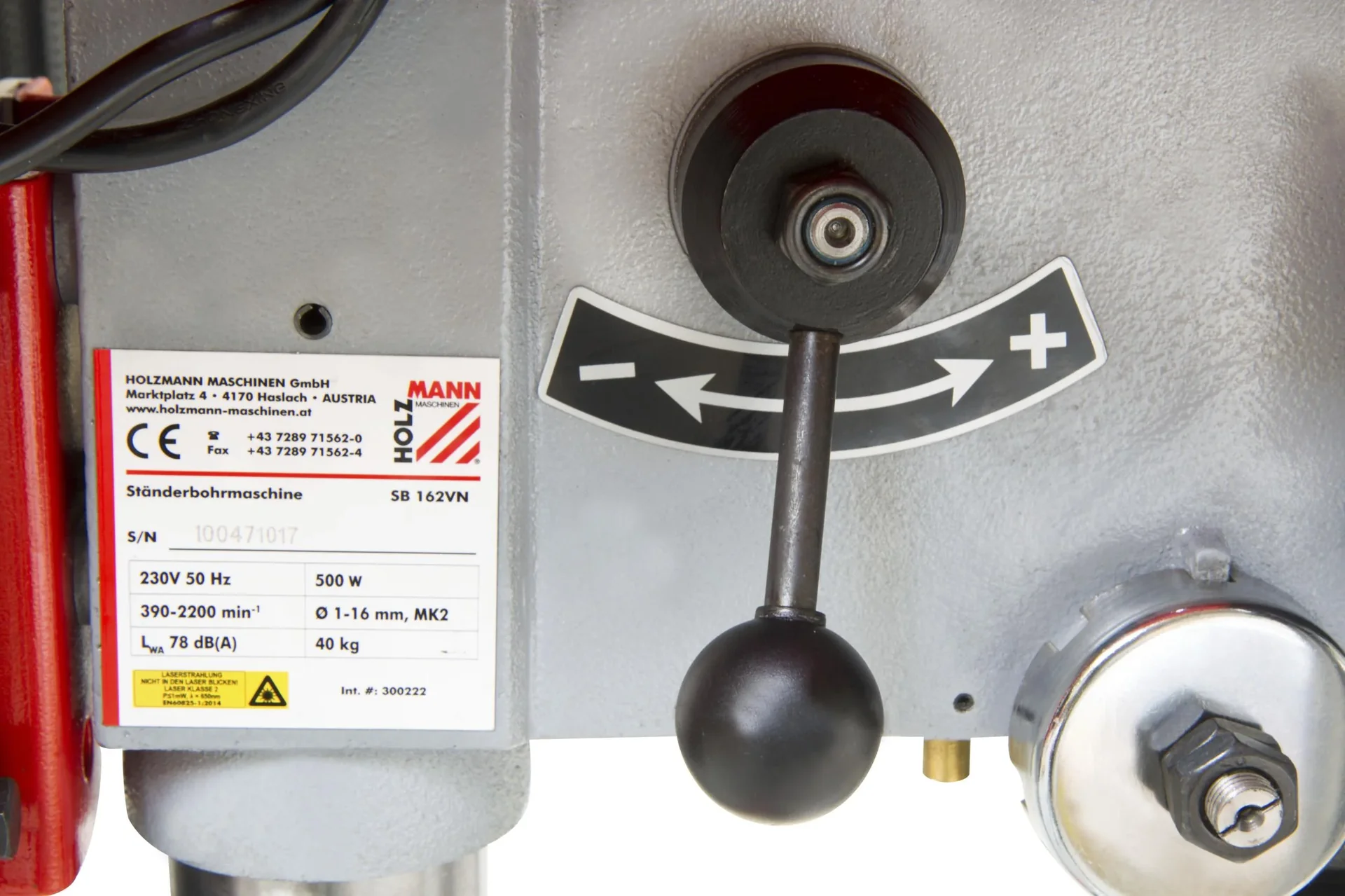 Vario Ständerbohrmaschine SB162VN_230V - 2