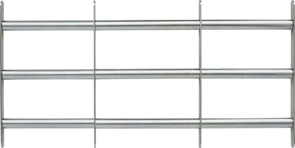 Fenstergitter 7450 individuell einstellbar, 700 - 1050 x 450 mm mit 3 Querstreben - 0